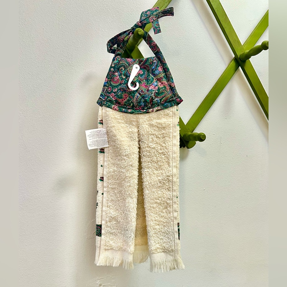 🌟HOST PICK!🌟 70s-80s Vintage 🎄 NOS Christmas Tree Kitchen Towel - Picture 3 of 4